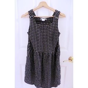 COOPERATIVE Black Printed Shift Dress